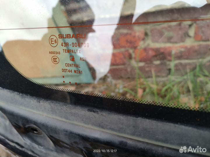 Крышка багажника Субару Форестер S12