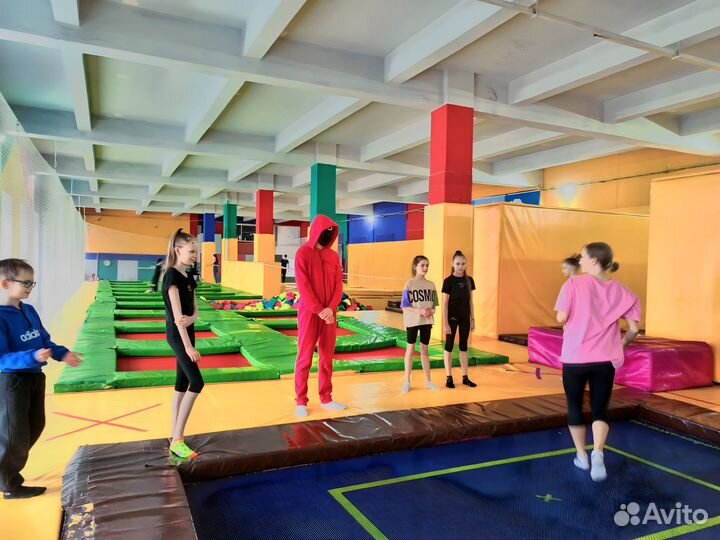 Продам оборудование для батутного центра