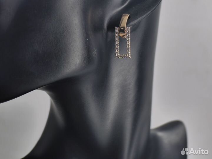 Золотые серьги