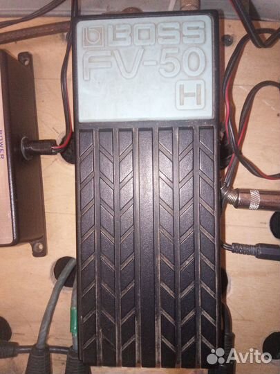 Гитарные педали boss FV-50H, AZG facegrind preamp