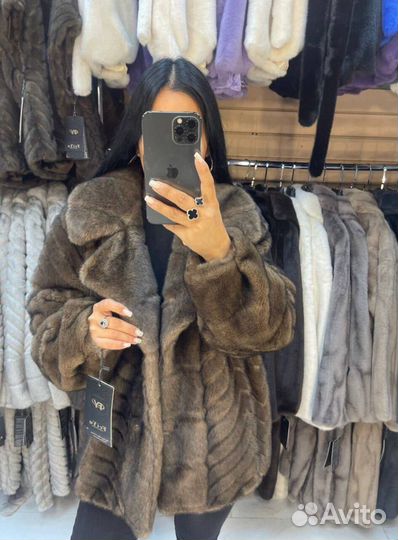 Шуба норковая автоледи