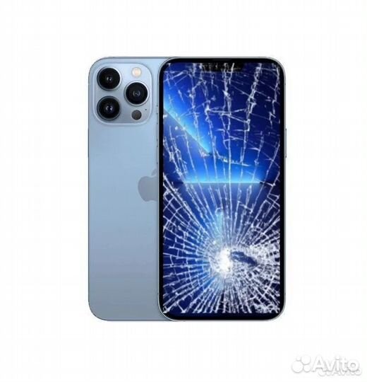 Замена стекла (экрана) iPhone, iPad, android