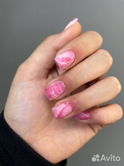 Маникюр с покрытием