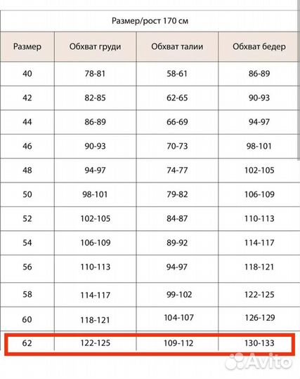 Платье от Фаберлик, разм.62