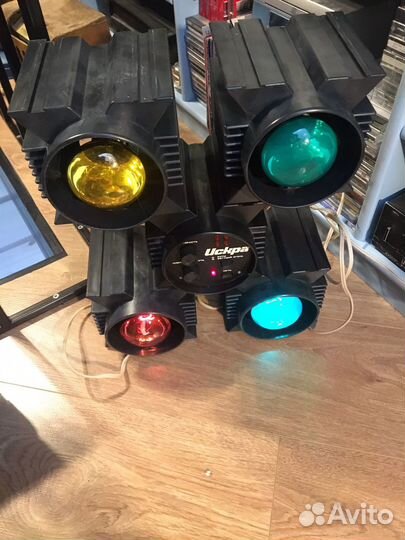 Цветомузыка Искра СССР