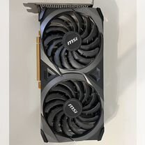 Видеокарта GeForce MSI RTX 3060 ventus 2X 12G OC