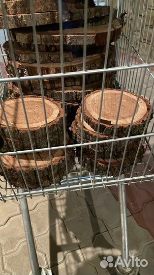 Торцевые спилы слэбы срезы дерево лофт