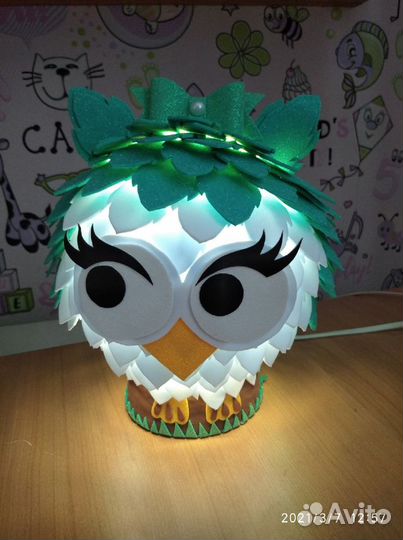 Ростовые цветы,светильники из изолона