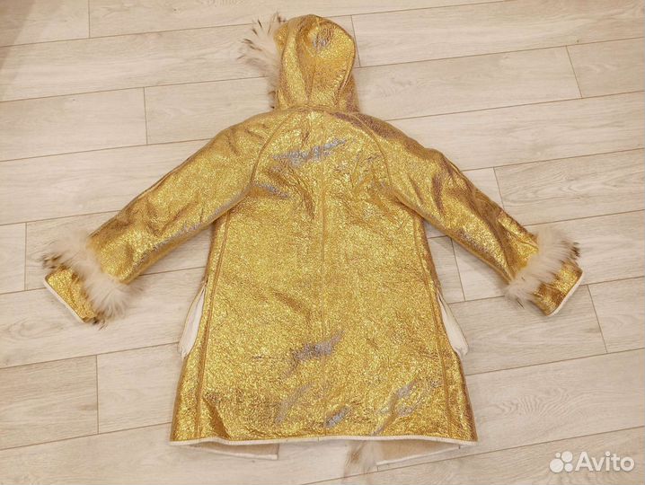 Дубленка для девочки 134