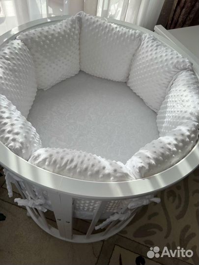 Бортики на кроватку