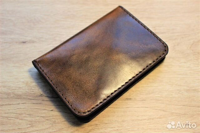 Портмоне Докхолдер натуральная кожа,ручная работа