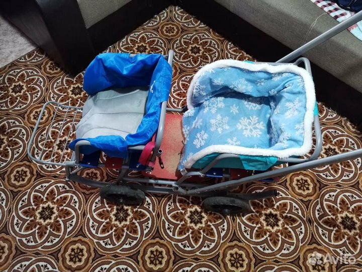 Санки-коляска