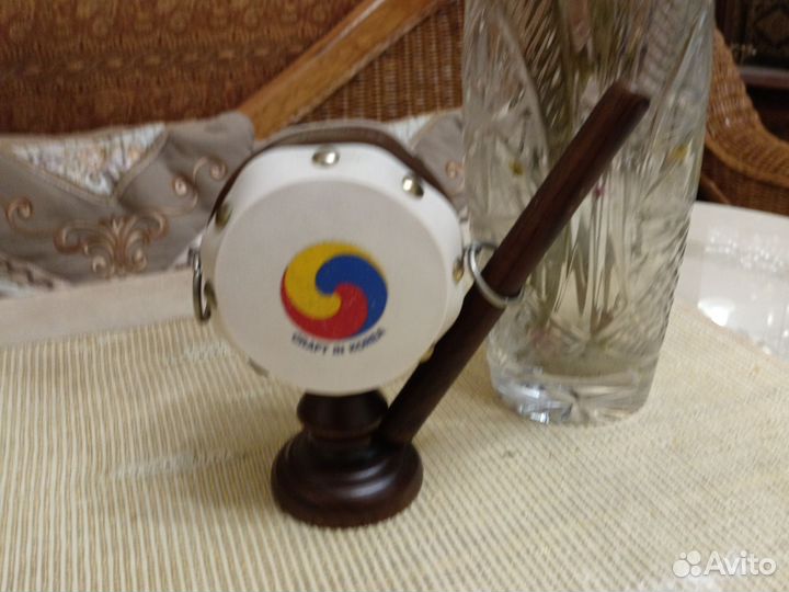 Корейский сувенирный барабан