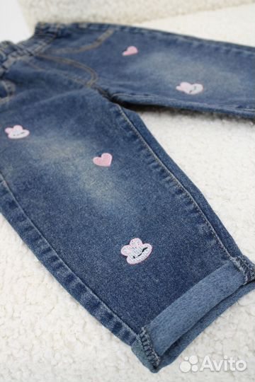 Джинсы детские на резинке