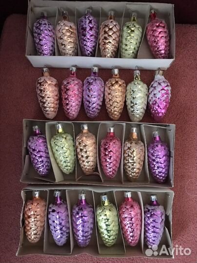 Елочные игрушки СССР