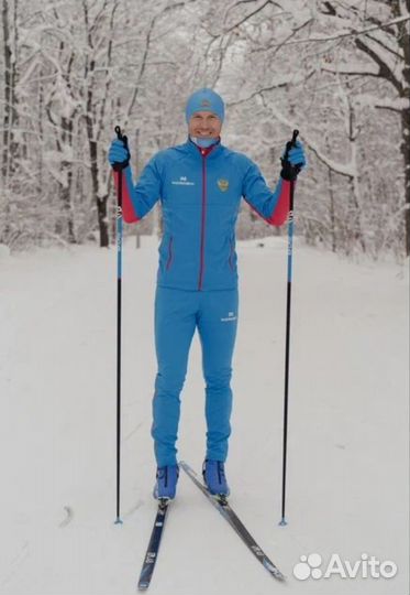 Лыжный разминочный костюм nordski elite Б/У