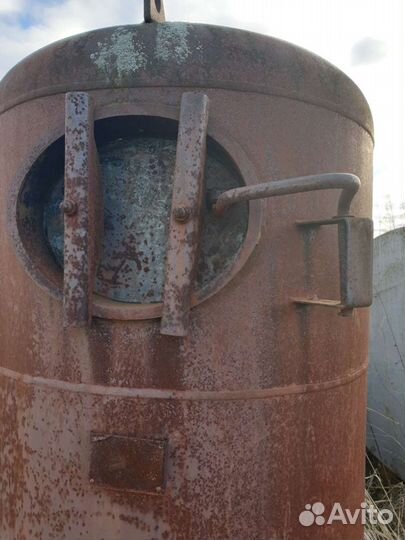Бочка металлическая толстостенная под автоклав