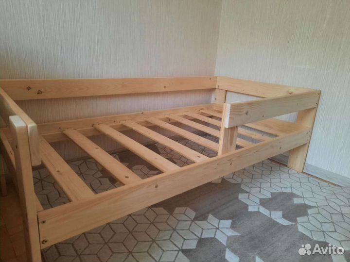 Кровать деревянная детская 70х140 и другие размеры