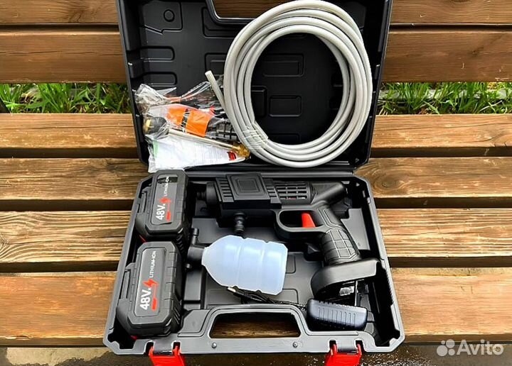 Аккамуляторная Автомойка Высокого Давления