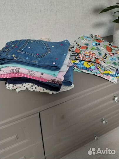 Вещи на девочку 134 140