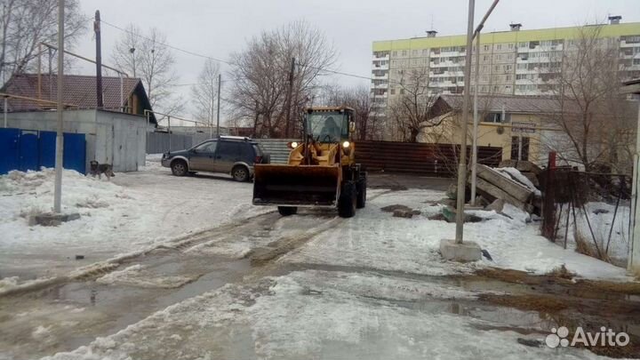 Услуги фронтального понрузчика