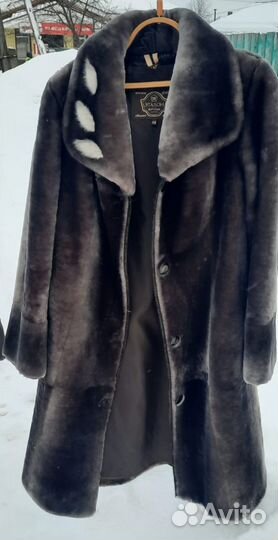 Шуба,стриженный мутон