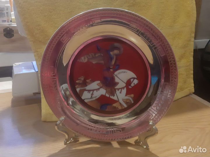 Слоны, тарелки декоративные