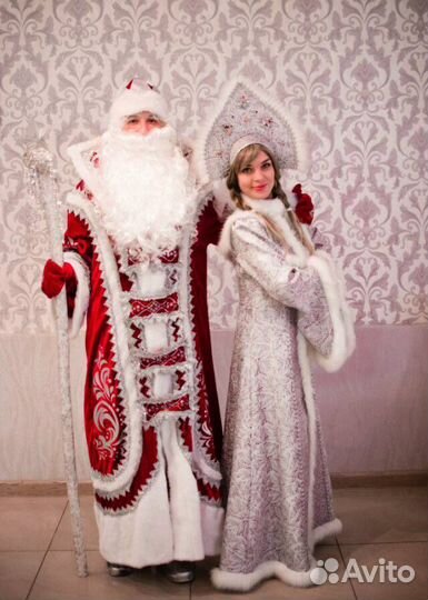 Костюм Деда Мороза и Снегурочки