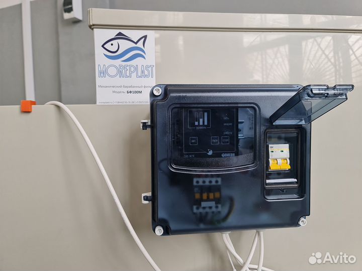 Барабанный фильтр на 100 кубов для узв (b5y0)