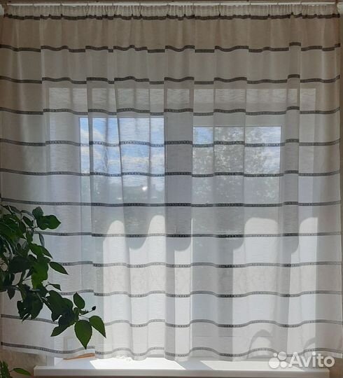Штора для кухни новая