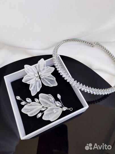 Свадебный комплект украшений