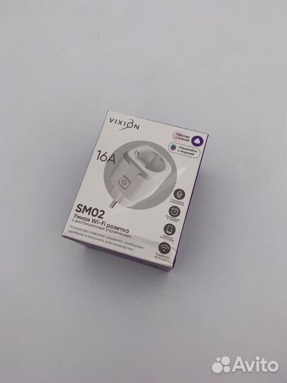 Умная розетка Vixion SM02 16А