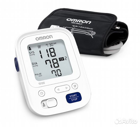 Новый беспроводной тонометр Omron 5 Series BP7250