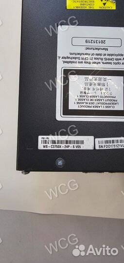 Коммутатор Cisco WS-C3750X-24P-S V06 / C3KX-PWR-71