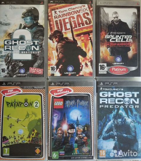 Crash,God of war,gta,fantasy и другие игры psp