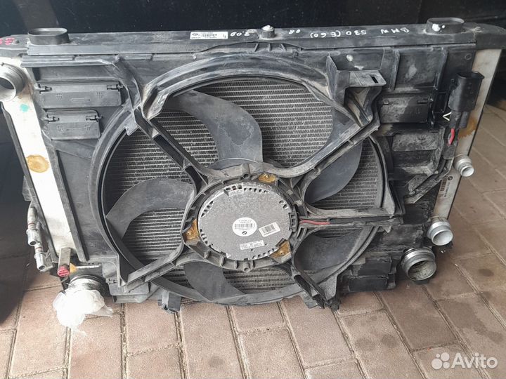 Кассета радиаторов bmw 5 e60/e61