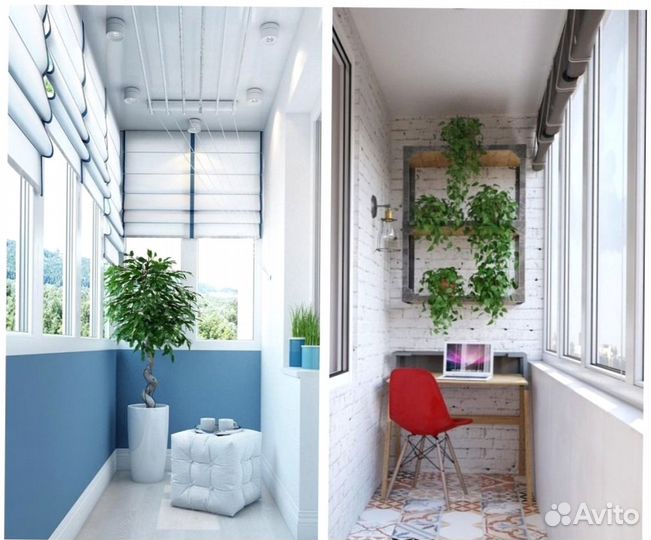 Остекление балкона. Отделка лоджии