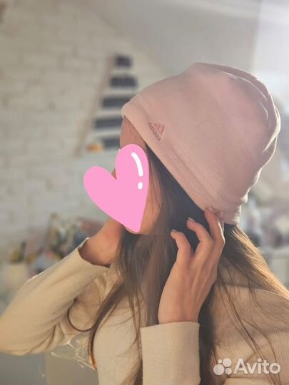 Женская флисовая шапка adidas