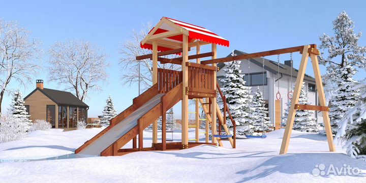 Детские уличные спортивные комплексы для дачи