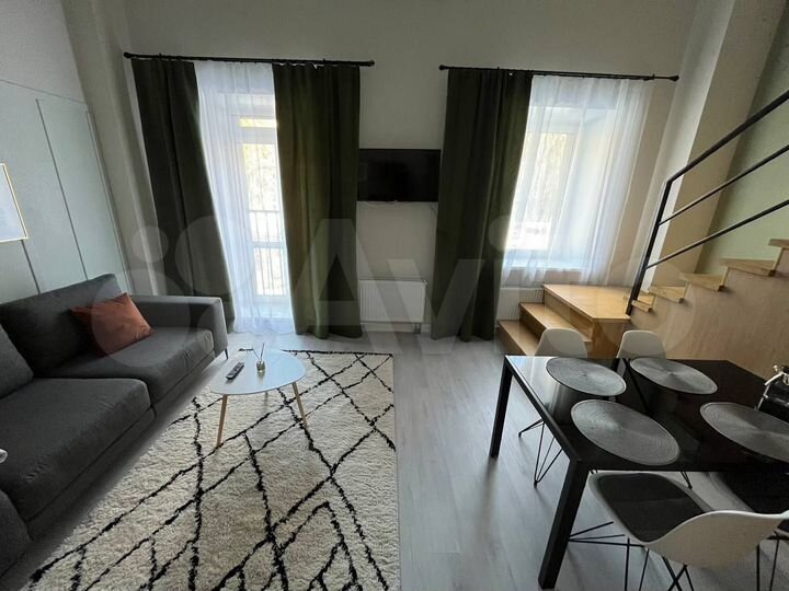 Квартира-студия, 52 м², 3/3 эт.