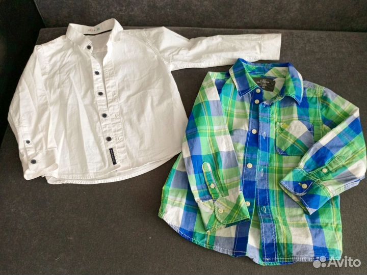 Детские вещи пакетом на мальчика 110