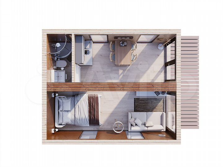 Гостиница, 170 м², глэмпинг