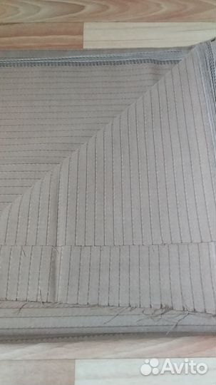 Отрез костюмной ткани и фурнитура