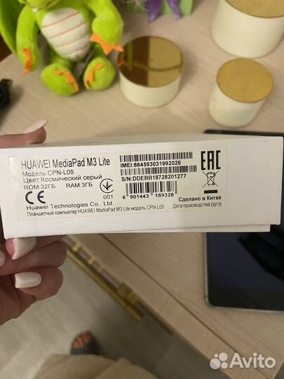 Планшет huawei mediapad m3 lite