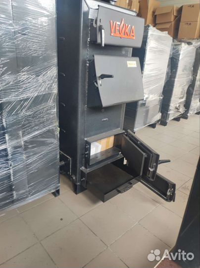 Твердотопливный котел длительного горения