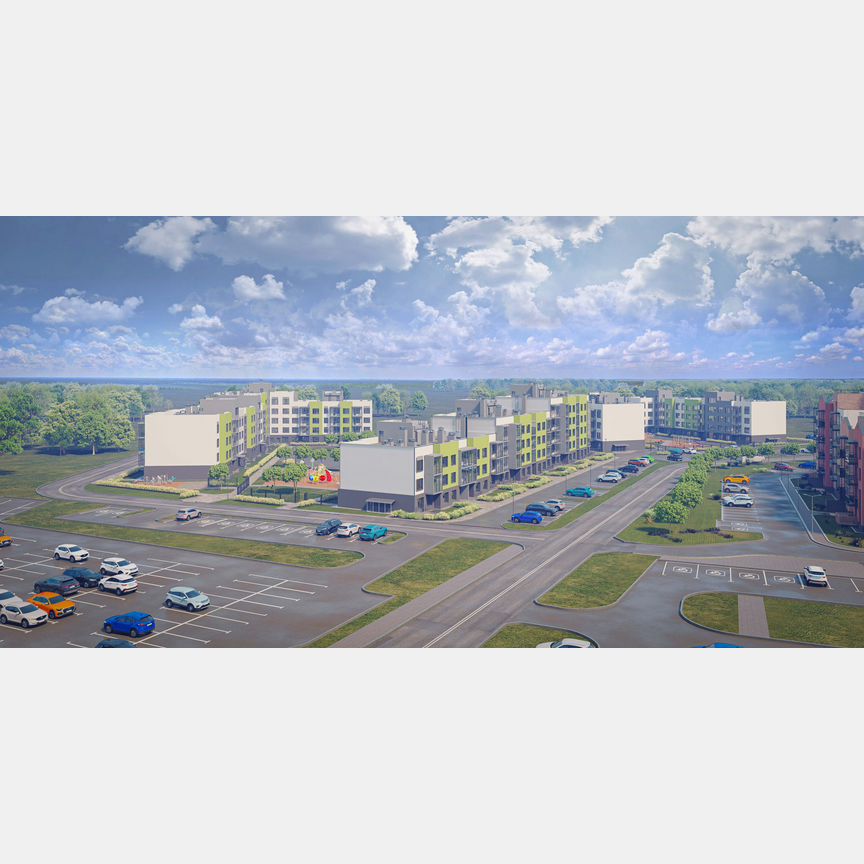 2-к. квартира, 56,5 м², 4/5 эт.