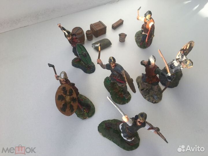 Солдатики conte (Канада) - Викинги,Норманны.Саксы