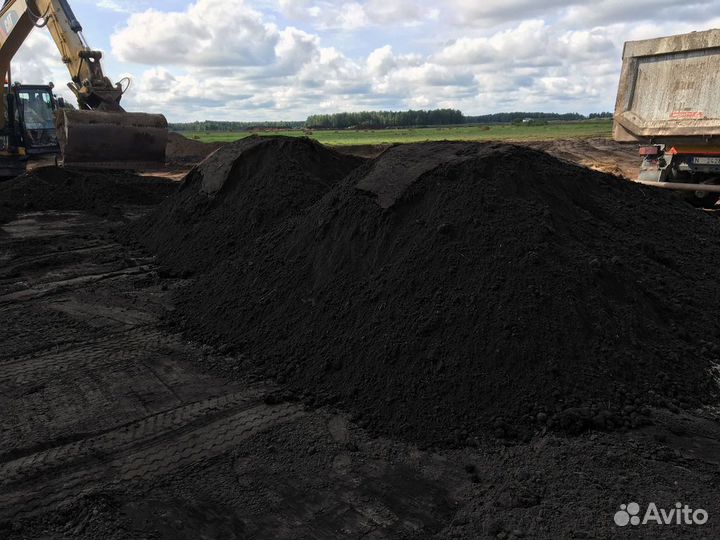 Земля чернозем плодородный грунт