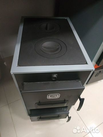 Котел на дровах Практик 16 В с варочной плитой