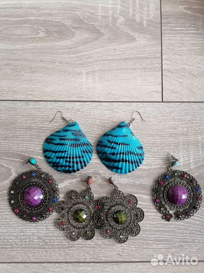 Серьги из египта